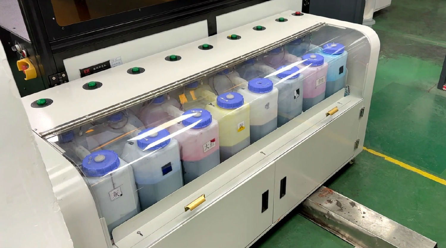 數碼印花機(ji)墨水有哪些組(zǔ)合?